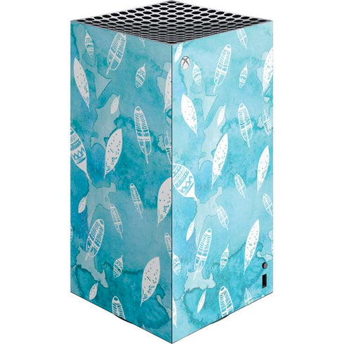 Raining Feathers XBox Series X Digital Edition Console Skin