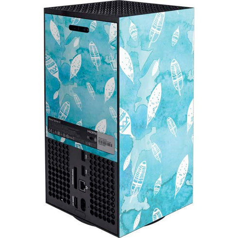 Raining Feathers XBox Series X Digital Edition Console Skin