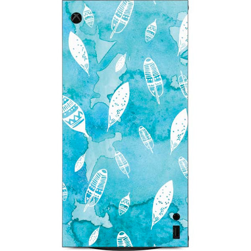 Raining Feathers XBox Series X Digital Edition Console Skin