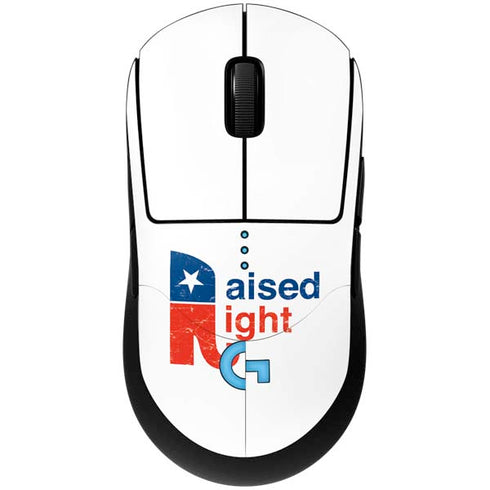 Raised Right G Pro Wireless Gaming Mouse Skin