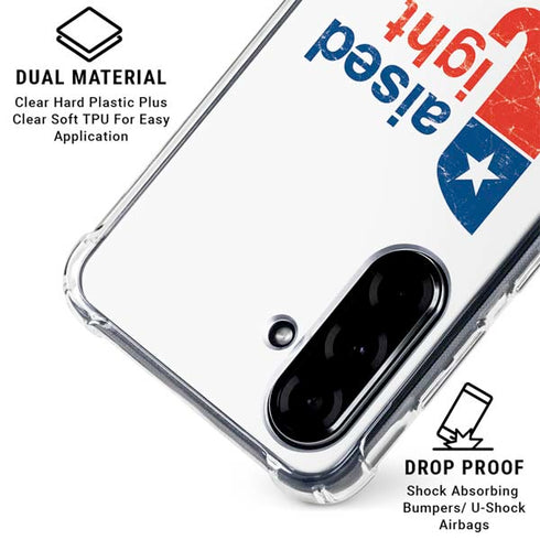 Raised Right Galaxy A36 5G Clear Case