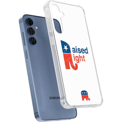 Raised Right Galaxy A55 5G Clear Case
