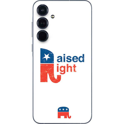Raised Right Galaxy A55 5G Skin