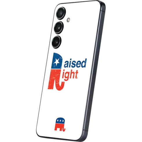 Raised Right Galaxy S25 Plus Skin
