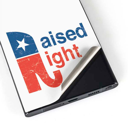 Raised Right Galaxy S24 Ultra Skin