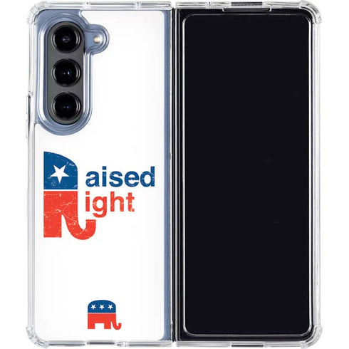 Raised Right Galaxy Z Fold5 5G Clear Case