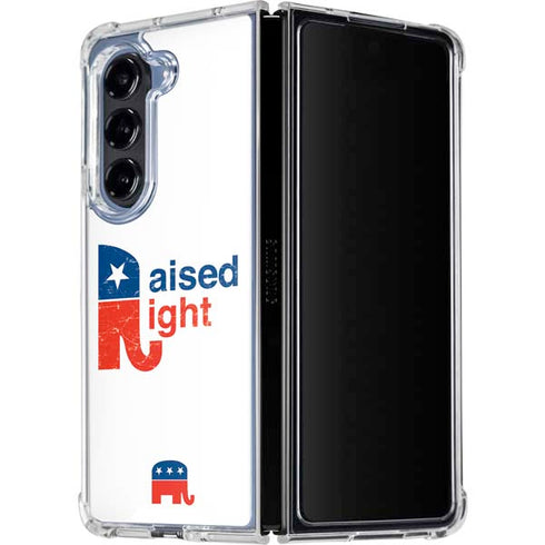 Raised Right Galaxy Z Fold5 5G Clear Case