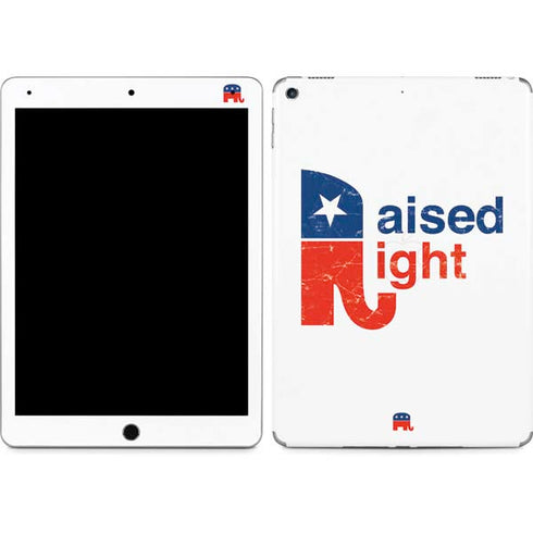 Raised Right iPad Skins