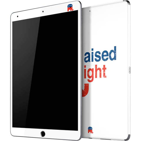 Raised Right iPad Skins