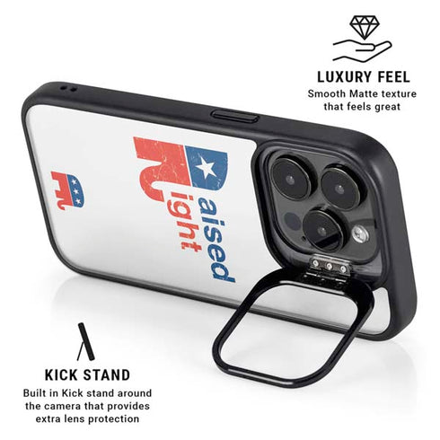 Raised Right iPhone 15 Pro Kickstand Case