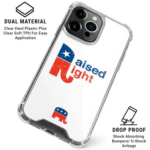 Raised Right iPhone 16 Pro Max Clear Case