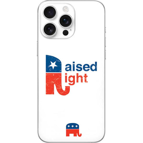 Raised Right iPhone 16 Pro Max Skin