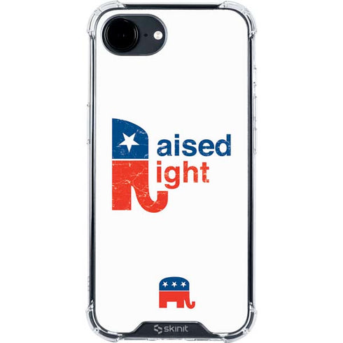 Raised Right iPhone 16e Clear Case
