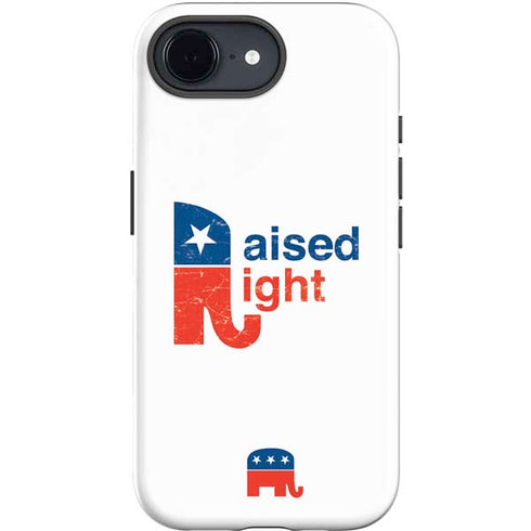 Raised Right iPhone 16e Impact Case