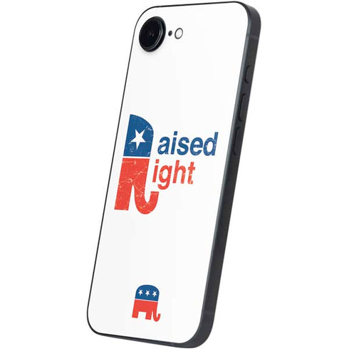 Raised Right iPhone 16e Skin