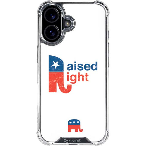 Raised Right iPhone 17 Clear Case