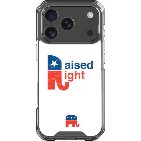 Raised Right iPhone 18 Pro Clear Case