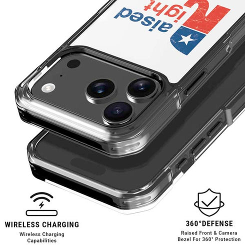 Raised Right iPhone 18 Pro Clear Case