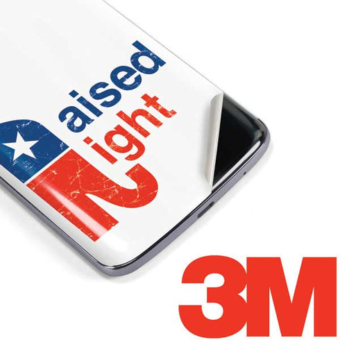 Raised Right Moto E5 Plus Skin