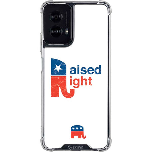 Raised Right Moto G Power 5G (2024) Clear Case