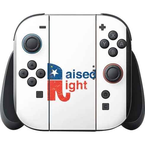 Raised Right Nintendo Switch 2 (2025) with Joy-Con Skin