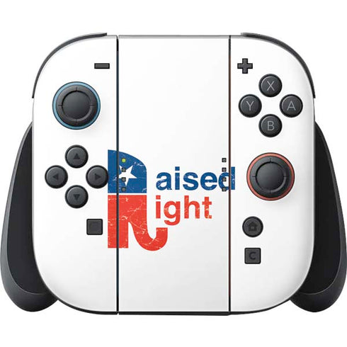 Raised Right Nintendo Switch 2 (2025) Joy-Con Controller Skin