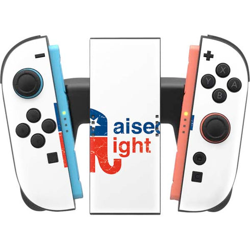 Raised Right Nintendo Switch 2 (2025) Joy-Con Controller Skin
