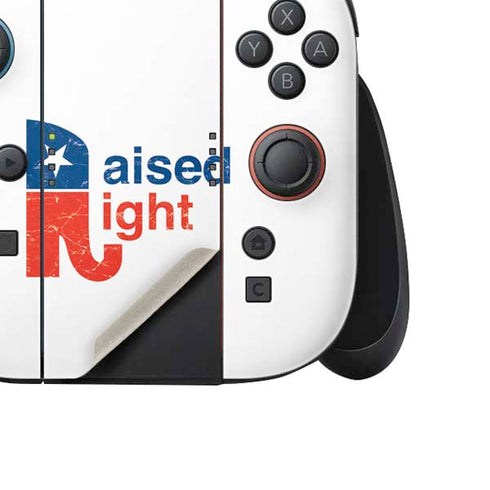 Raised Right Nintendo Switch 2 (2025) Joy-Con Controller Skin