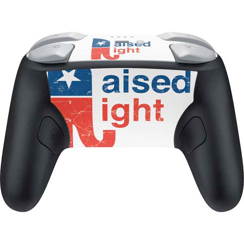 Raised Right Nintendo Switch 2 (2025) Pro Controller Skin
