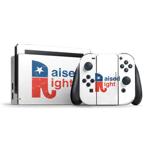 Raised Right Nintendo Skins