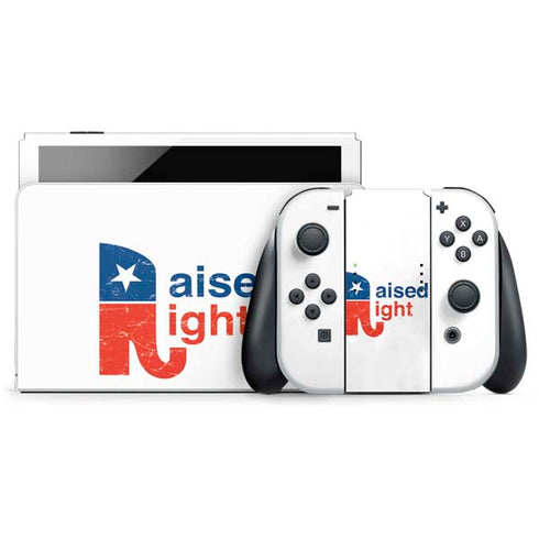 Raised Right Nintendo Skins