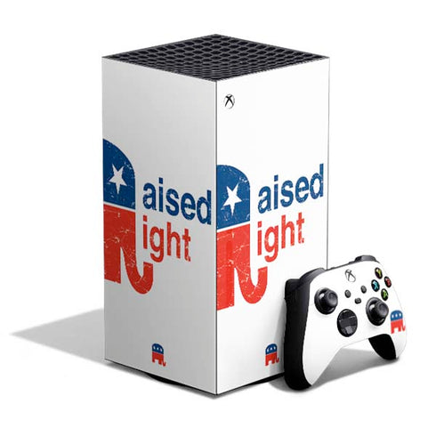 Raised Right XBox Series X Digital Edition Bundle Skin