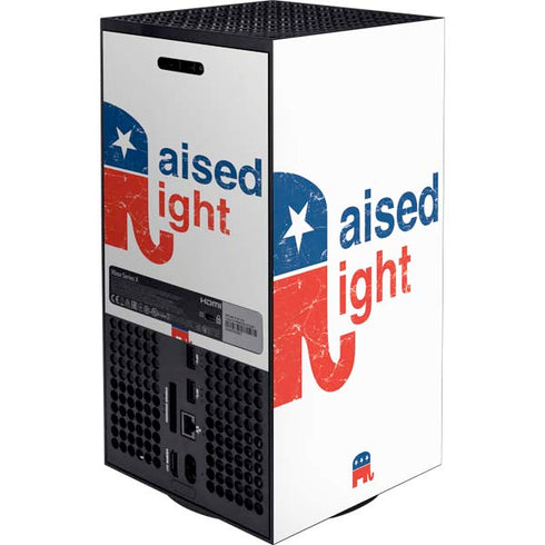 Raised Right XBox Series X Digital Edition Bundle Skin