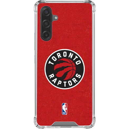 NBA Toronto Raptors Distressed Galaxy A17 Clear Case