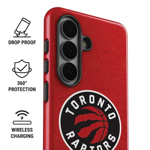 NBA Toronto Raptors Distressed Galaxy S26 Impact Case