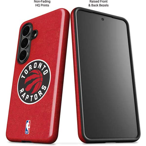 NBA Toronto Raptors Distressed Galaxy S26 Plus Impact Case