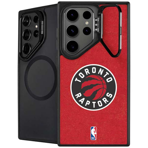 NBA Toronto Raptors Distressed Galaxy S26 Ultra Kickstand Case