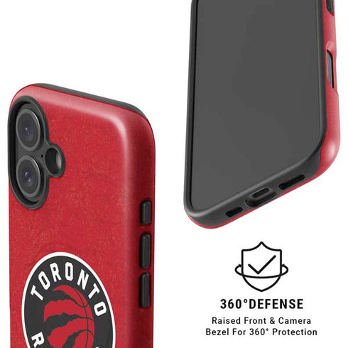 NBA Toronto Raptors Distressed iPhone 16 Plus Magsafe Impact Case