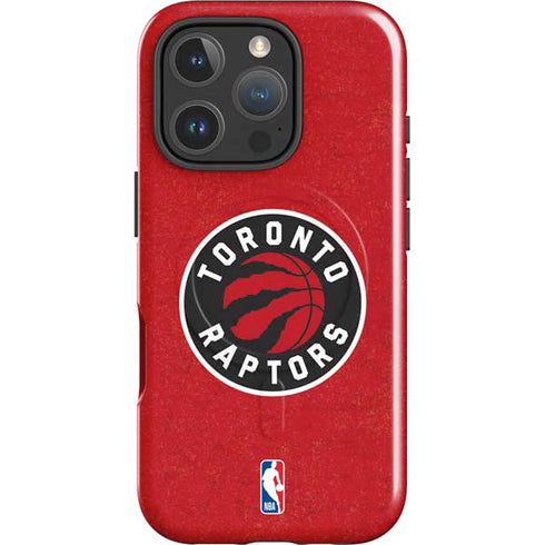 NBA Toronto Raptors Distressed iPhone 16 Pro Magsafe Impact Case