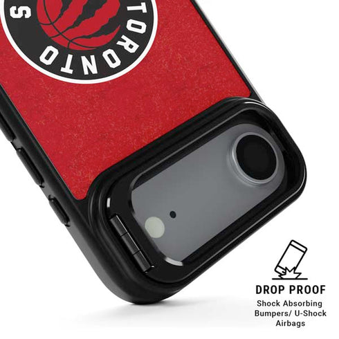 NBA Toronto Raptors Distressed iPhone 17 Air Kickstand Case
