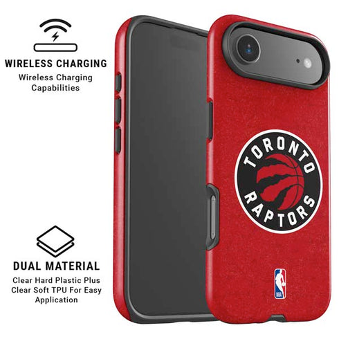 NBA Toronto Raptors Distressed iPhone 17 Air Magsafe Impact Case