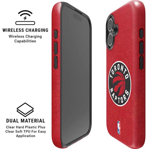 NBA Toronto Raptors Distressed iPhone 17 Magsafe Impact Case