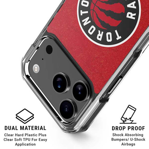 NBA Toronto Raptors Distressed iPhone 17 Pro MagSafe Case