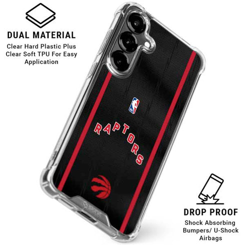 NBA Toronto Raptors Jersey Galaxy S26 Clear Case
