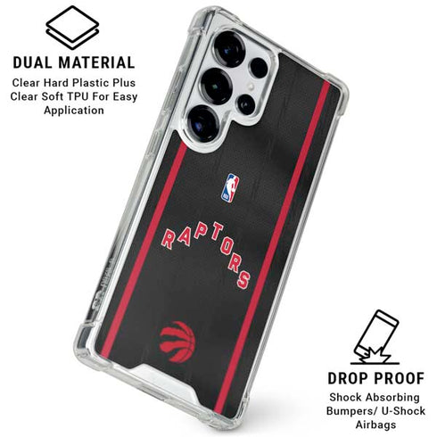 NBA Toronto Raptors Jersey Galaxy S26 Ultra Clear Case