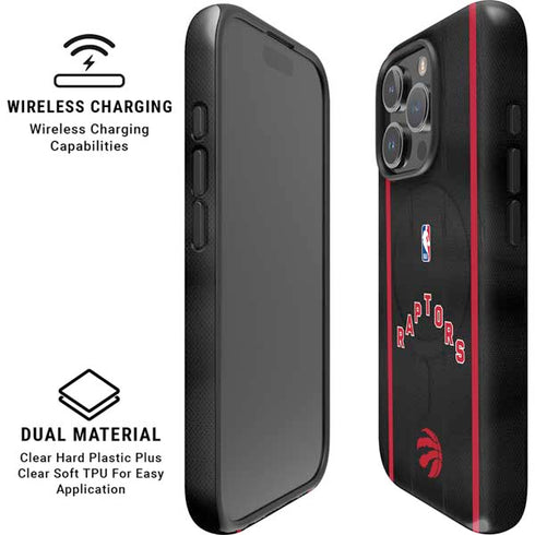 NBA Toronto Raptors Jersey iPhone 16 Pro Magsafe Impact Case
