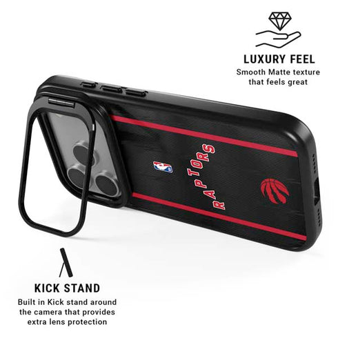 NBA Toronto Raptors Jersey iPhone 17 Pro Kickstand Case