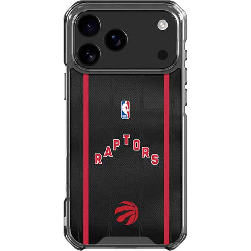 NBA Toronto Raptors Jersey iPhone 17 Pro Max Clear Case