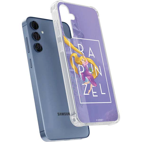 Disney Princess Rapunzel and Pascal Galaxy A55 5G Clear Case