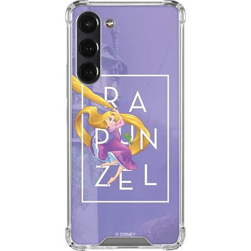 Disney Princess Rapunzel and Pascal Galaxy S24 FE Clear Case